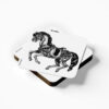 Coaster square Circus horse 4 pieces