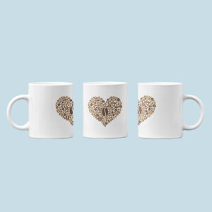 Coffee bean pot - mug