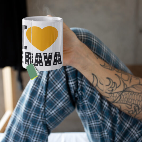 I Love Kerava -muki keltainen