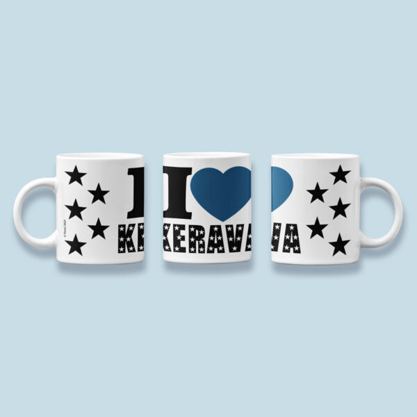 I Love Kerava -muki sininen