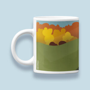 Keravan kivisilta syksyllä -muki