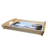 Wooden tray with your own picture 20 x 33 cm