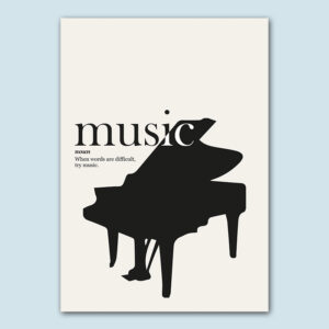 Alternative view of Juliste Piano