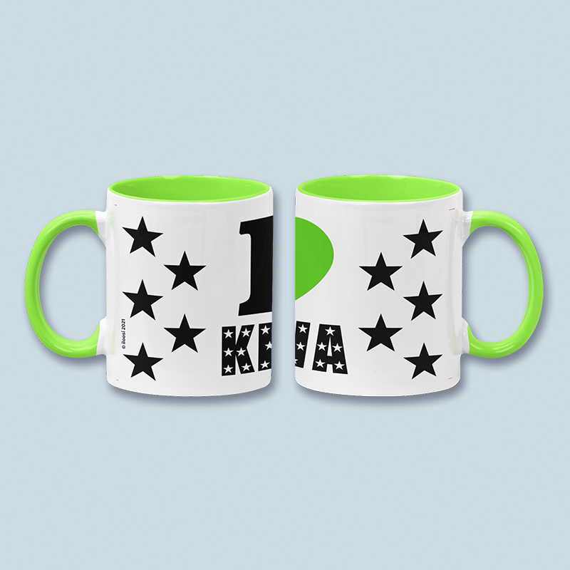 Värillinen I Love Kerava -muki - Image 7