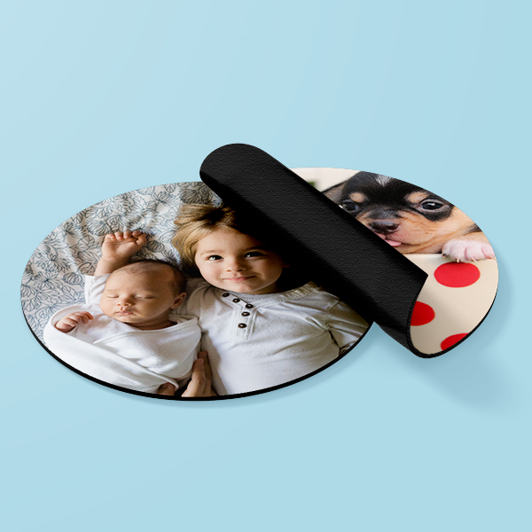 Hiirimatto pyöreä omalla kuvalla