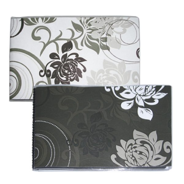 Mini album Grindy 24 pictures, 11,5x15,5cm / 10x15, white/black