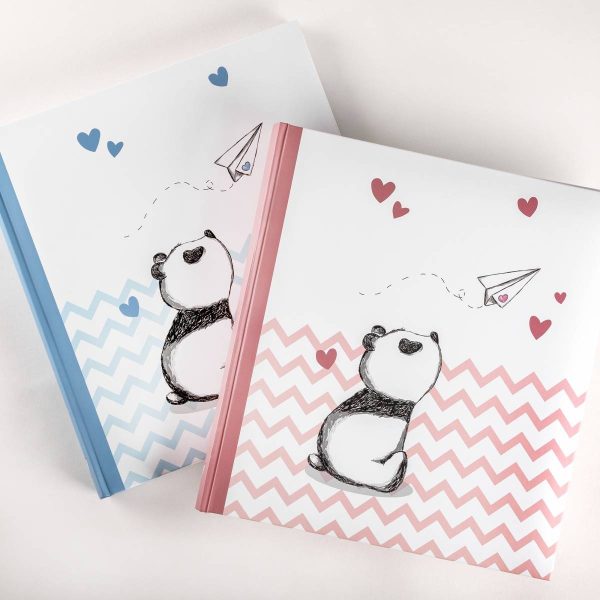 Baby album Panda, blue/red - Image 2