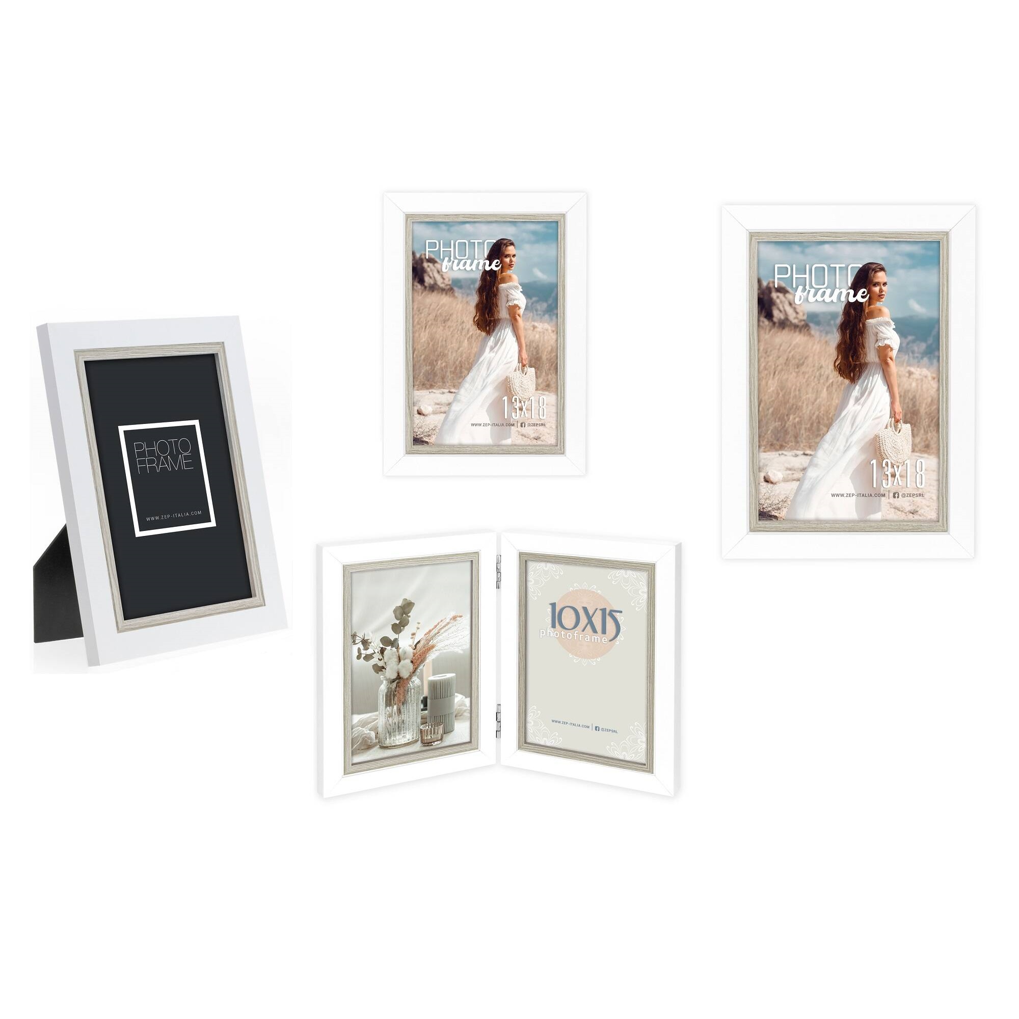 Wooden frame with 2 hinges, or 1 leg, 10x15/13x18/15x20