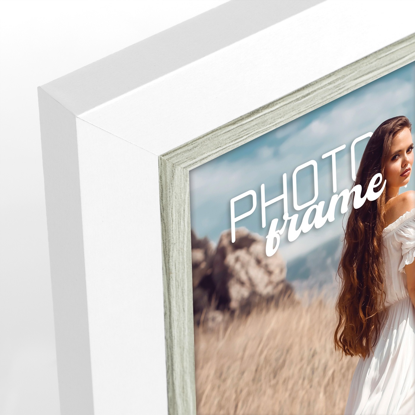 Wooden frame with 2 hinges, or 1 leg, 10x15/13x18/15x20 - Image 2