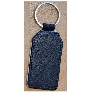Alternative view of Keyring with your own picture leatherette 42x76mm