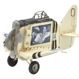 Lentokone met.vaalea 25x25x15cm