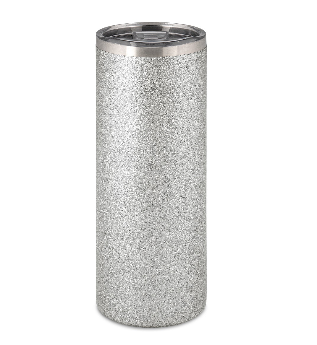 eräs termosmuki omalla kuvalla – hopeaglitter 3,4 dl