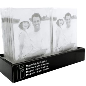 magneettikehys 10x15 valokuville hopeanharmaa