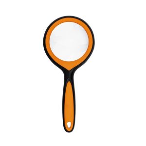 small magnifying glass DÖRR HL-2 3x 65mm black orange