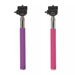 Selfie Stick 22–108 cm liila/pinkki teleskooppisella varrella